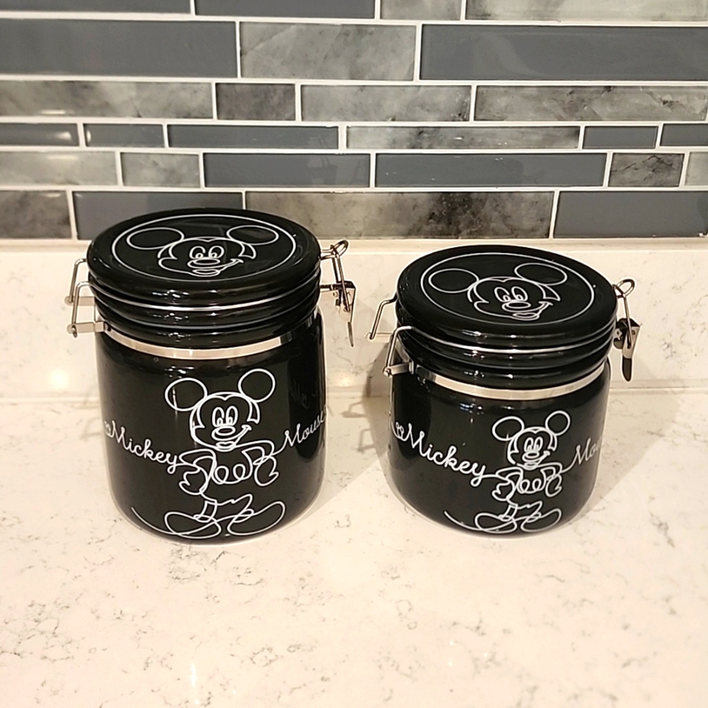 Mickey Mouse canisters